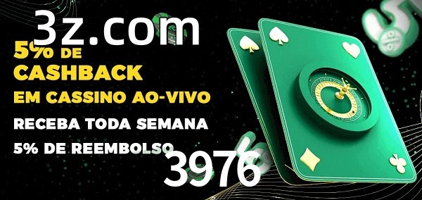 Promoções do cassino ao Vivo 3976
